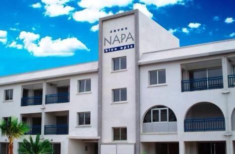 Napa Blue Apartment, Xxl Pool,In Hearth Of Ayia Napa Exterior photo